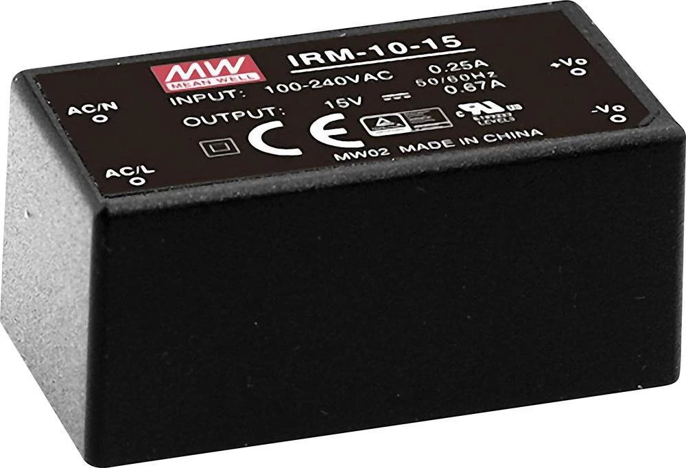 MEAN WELL IRM-10-12 AC/DC barošanas bloks