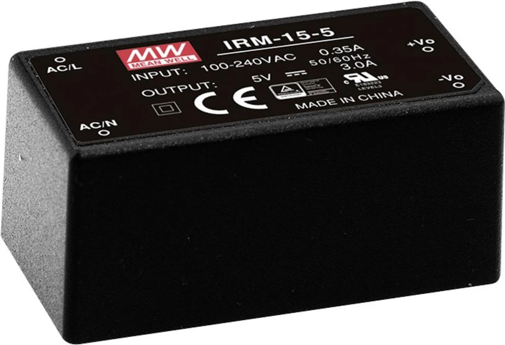 MEAN WELL IRM-15-12 15W vienas izejas