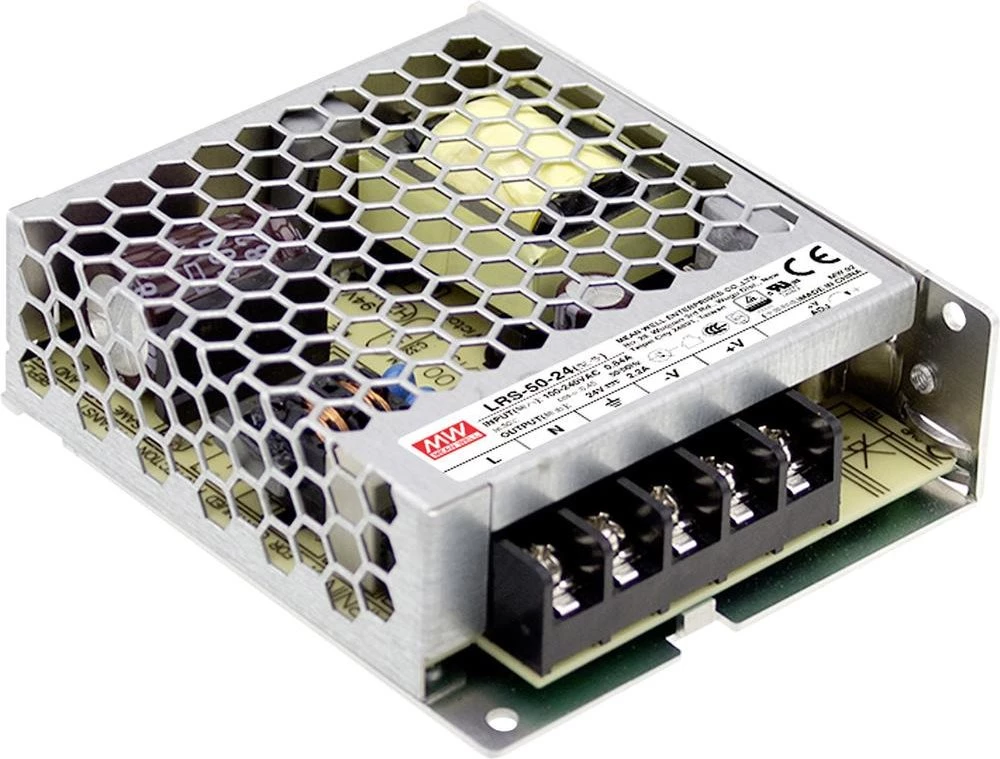 MEAN WELL LRS-50-5 AC/DC barošanas bloks