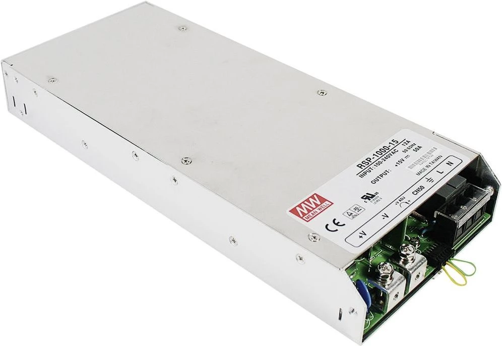 MEAN WELL RSP-1000-24 960W 1U ieslēgts
