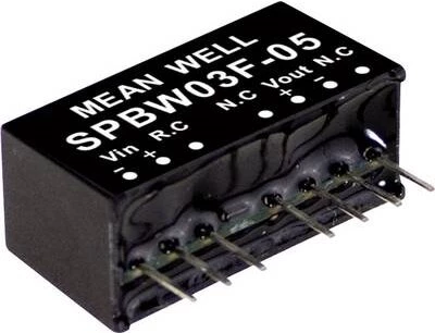 MEAN WELL SPBW03G-05 3W DC-DC pārveidotāja