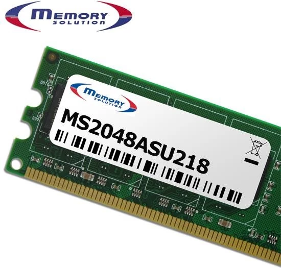 MEMORYSOLUTION MS2048ASU218 2GB DDR2-800 SO-DIMM atmiņas