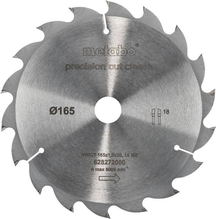 Metabo Classic ripzāģa asmens 165mm x