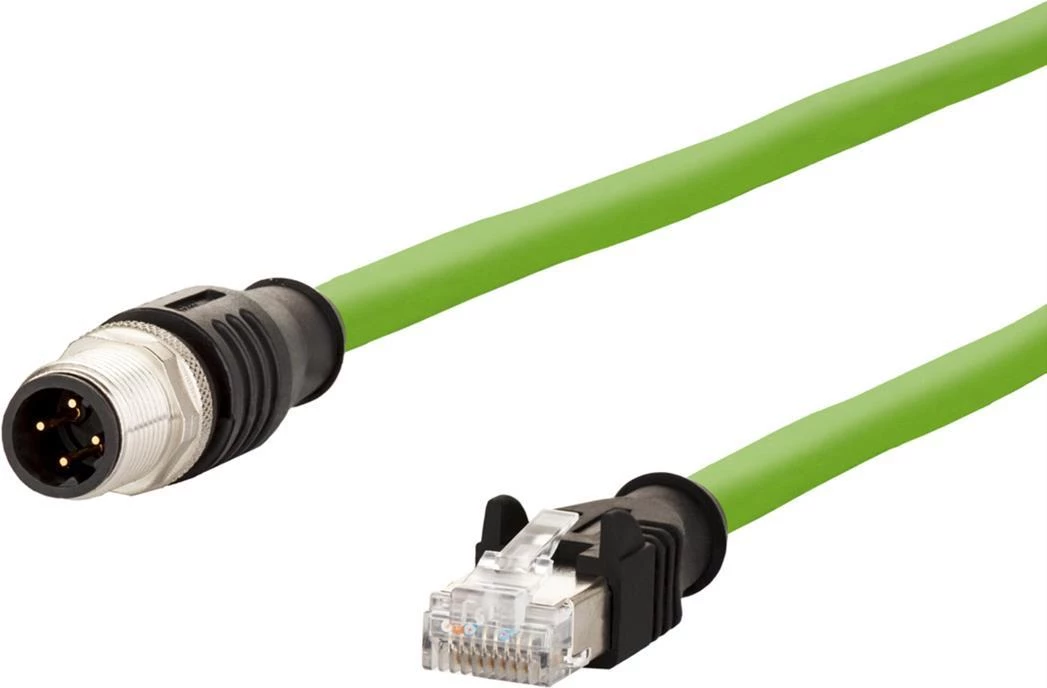 METZ CONNECT tīkla kabelis M12 (4-pin)