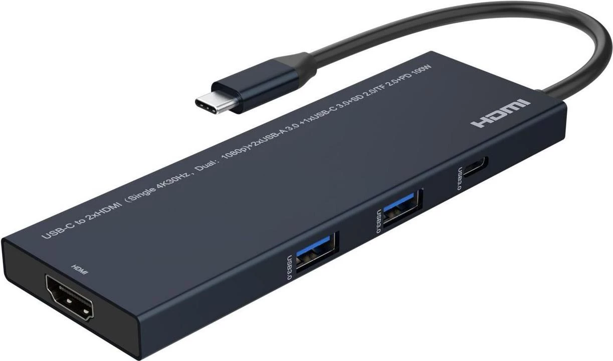 MicroConnect USB-C uz HDMI Mini Dock