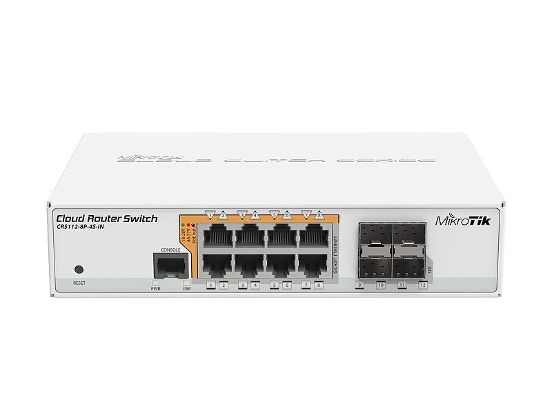 MikroTik CRS112-8P-4S-IN Switch Gigabit Ethernet (10/100/1000)