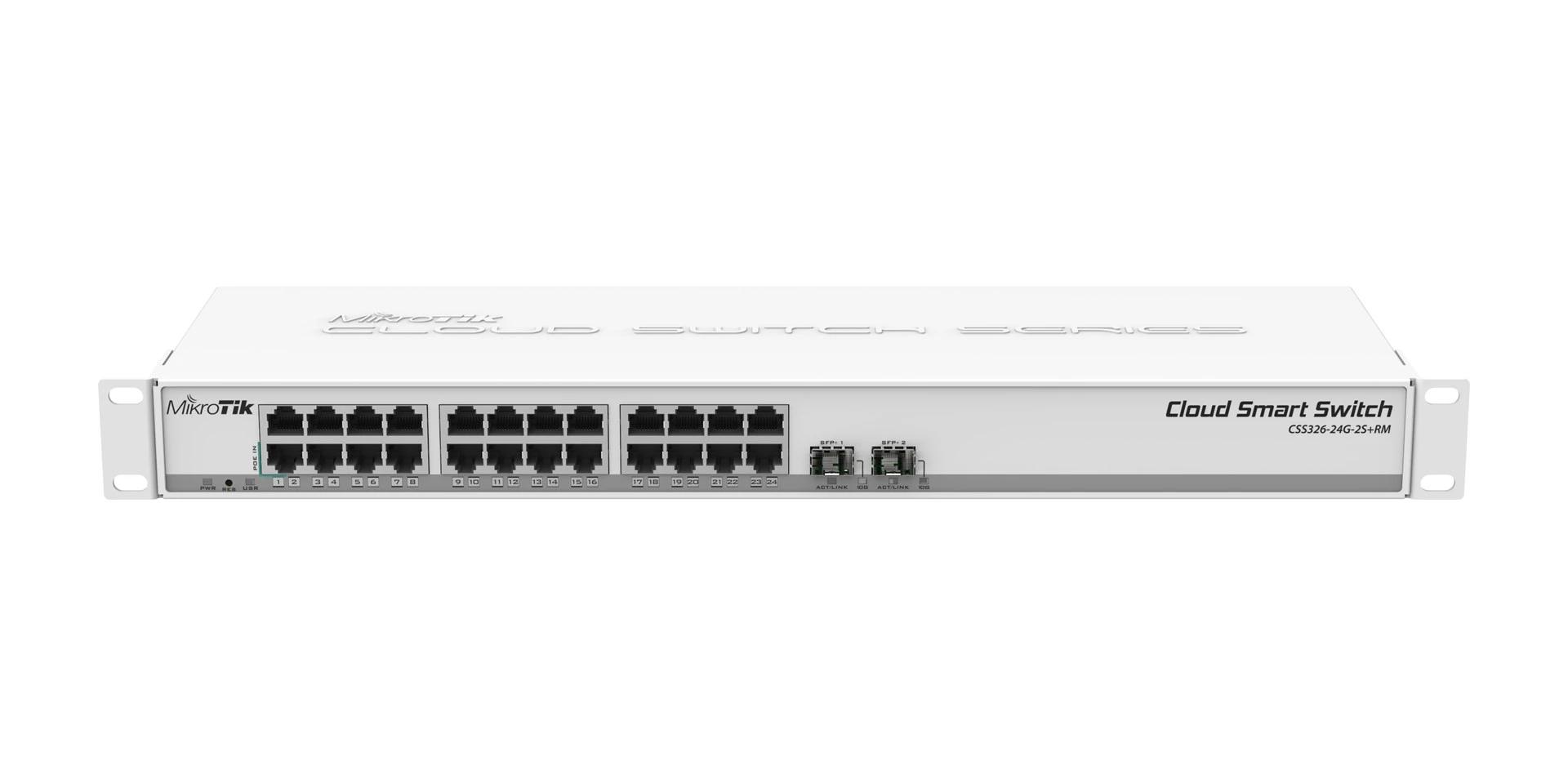MikroTik CSS326-24G-2S+RM Managed Layer 2 Switch