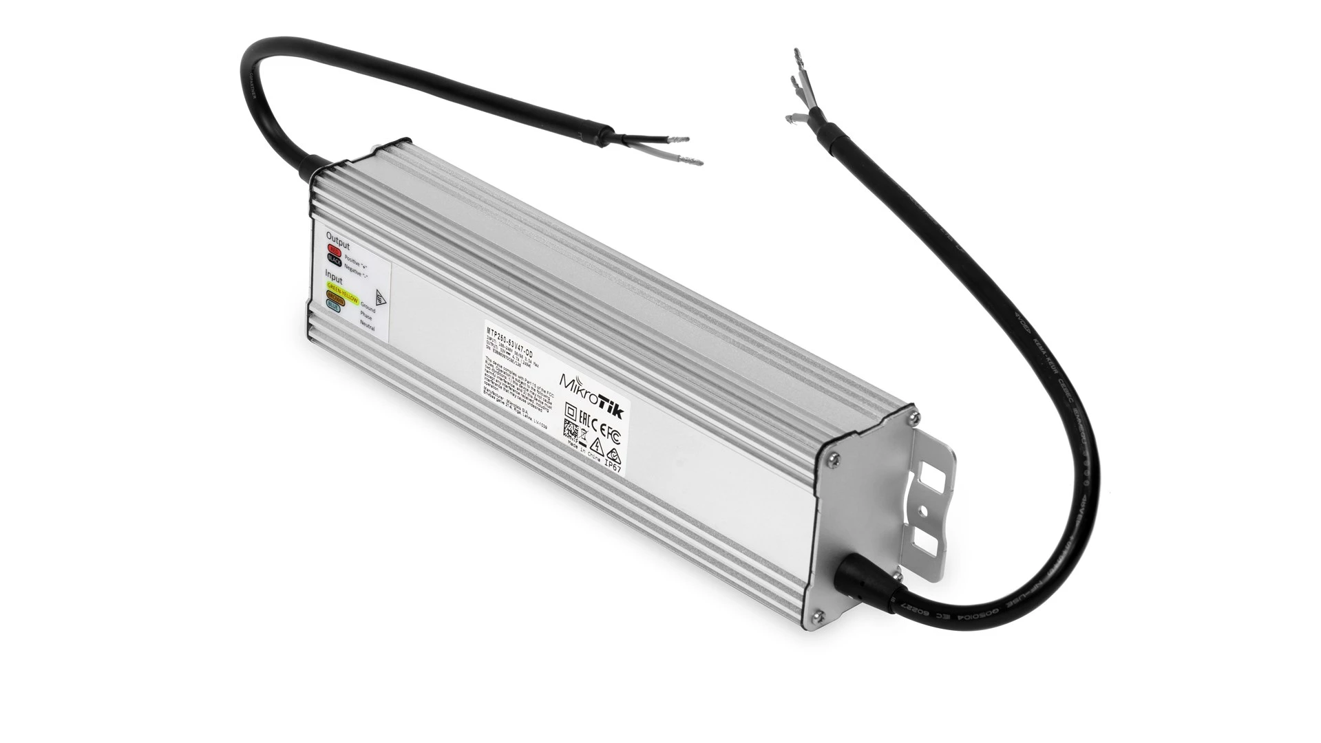 MikroTik MTP250-53V47-OD āra barošanas adapteris/invertors 250