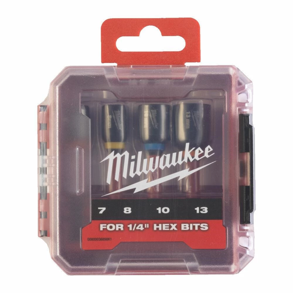 Milwaukee SHOCKWAVE Impact Duty 4-daļīgs dziļo