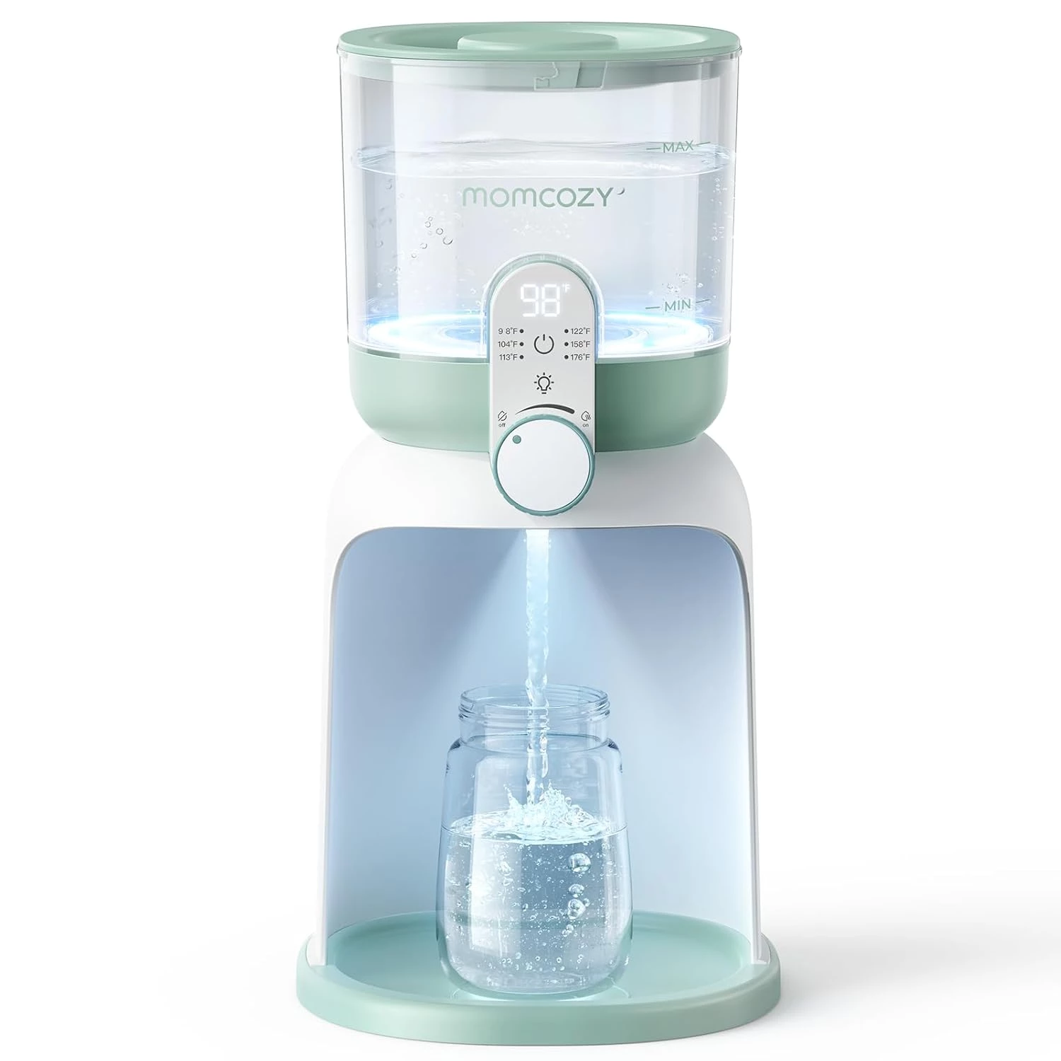 MOMCOZY Dual Lights Water Warmer for