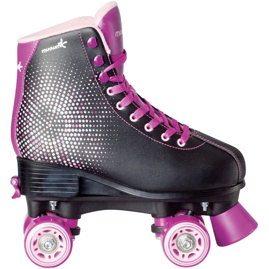 MUUWMI Disco rullīši EU 31-34, purpura/melna