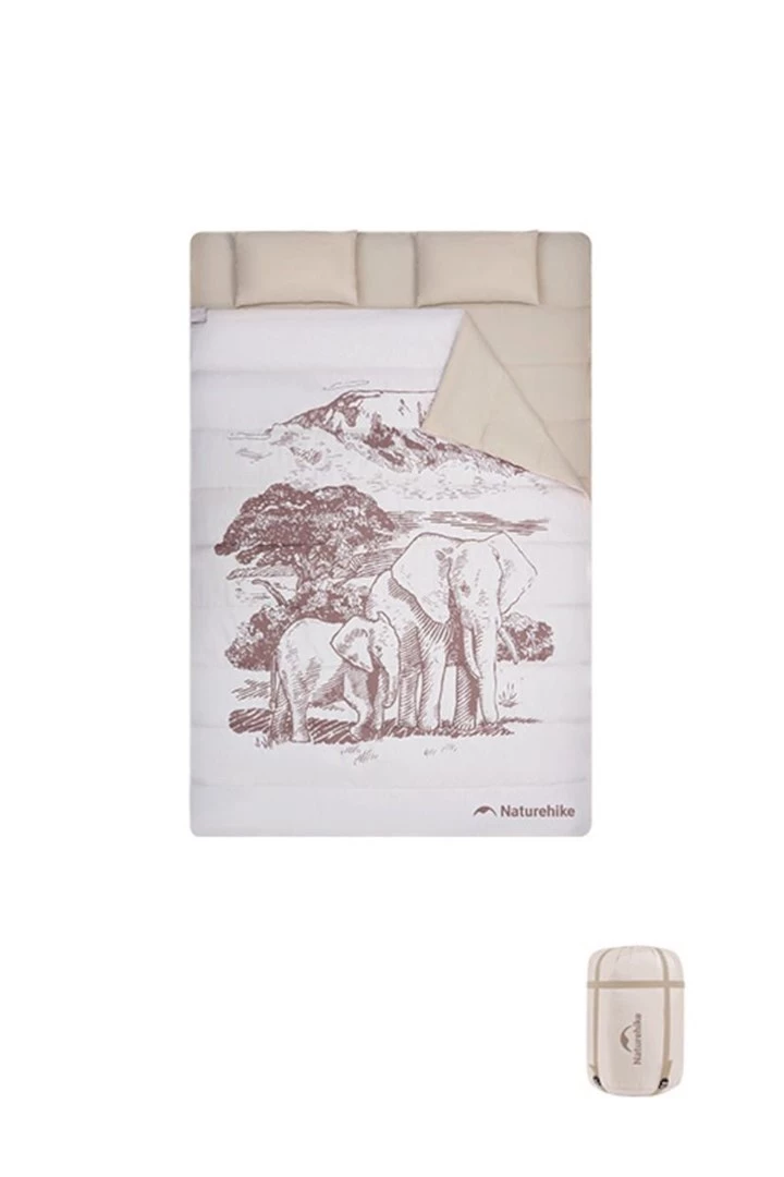 NATUREHIKE Double Sleeping Bag M250 Grey