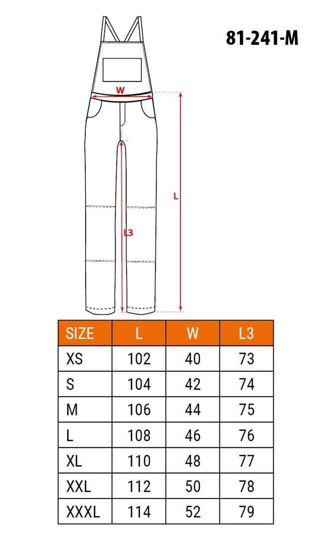 NEO TOOLS 81-241-M Darba bikses ar