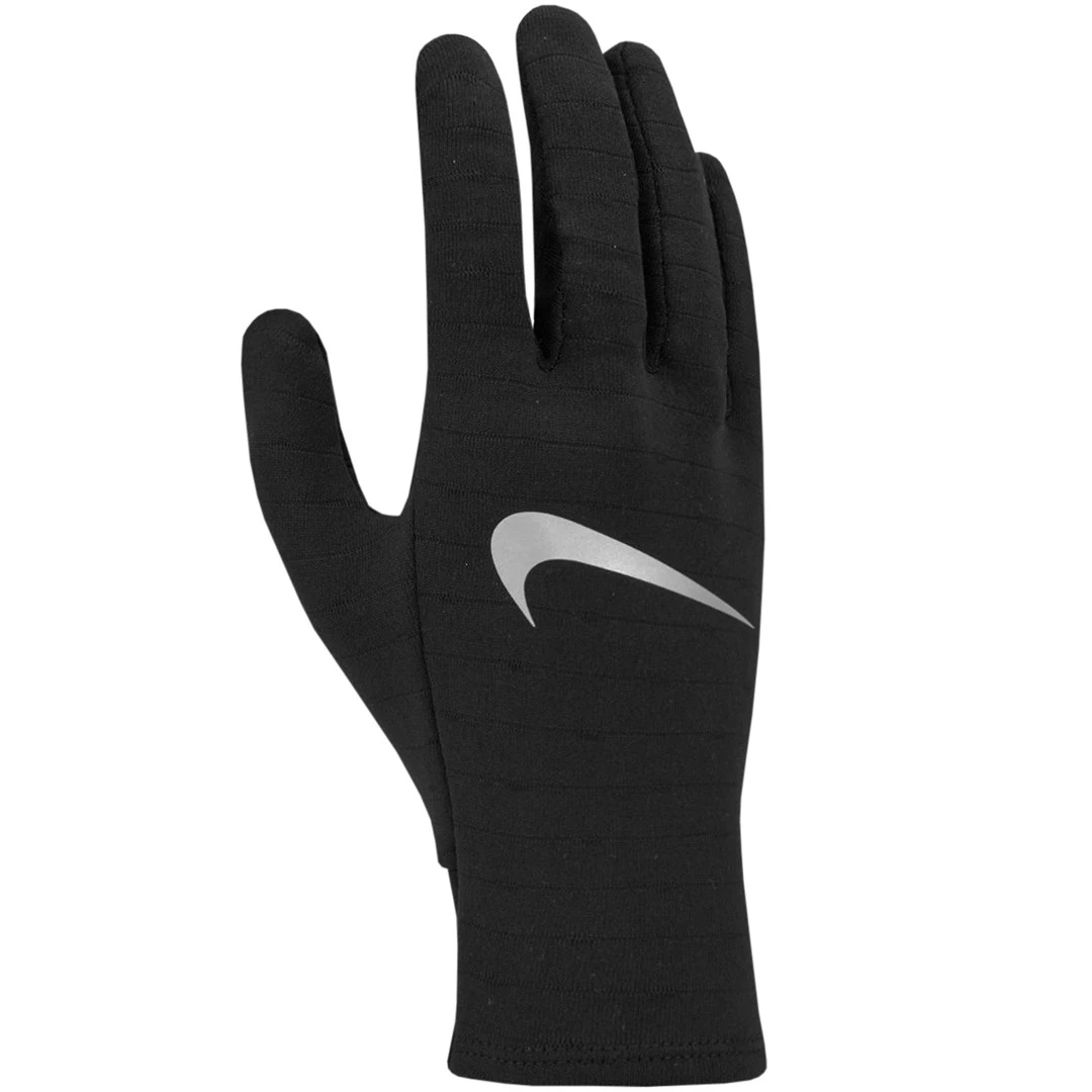 Nike Therma-Fit sieviešu skriešanas cimdi Melni