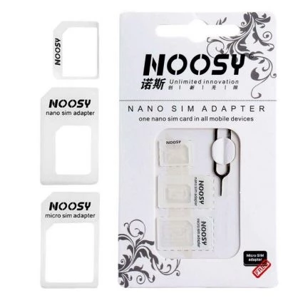 Noosy NS-SIM-WH SIM kartes adapteru komplekts