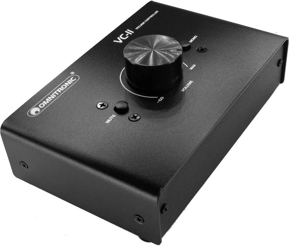 OMNITRONIC VC-11 Pasīvais skaļuma regulators, Stereo