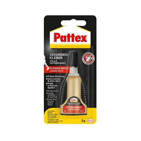 Pattex Matic Liquid Super Glue, aplikatora