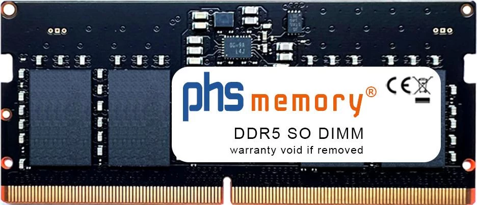 PHS-memory 8GB DDR5 SO-DIMM 4800MHz PC5-38400S