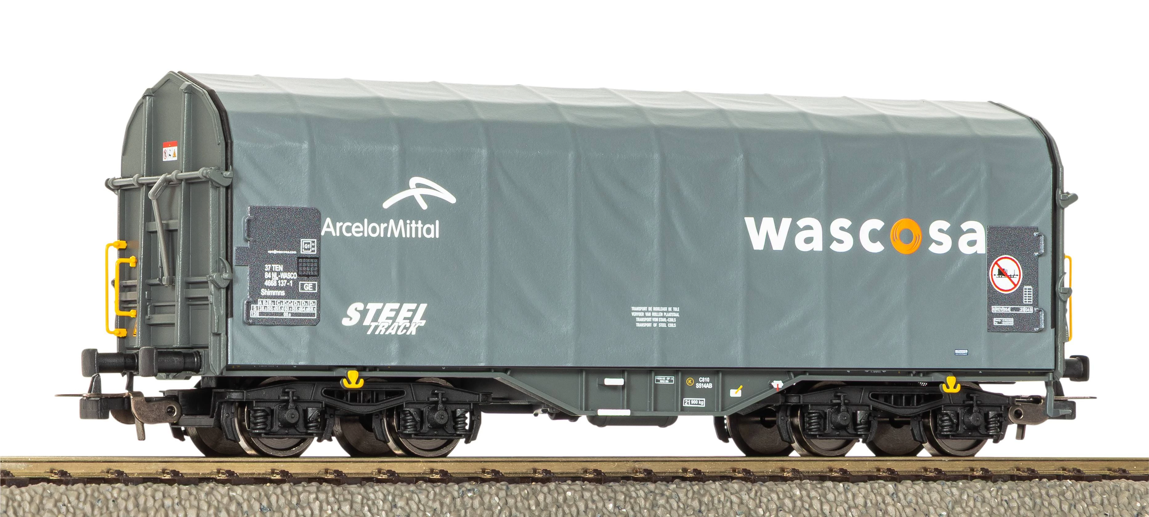 PIKO 24640 H0 bīdāmās tentas vagons