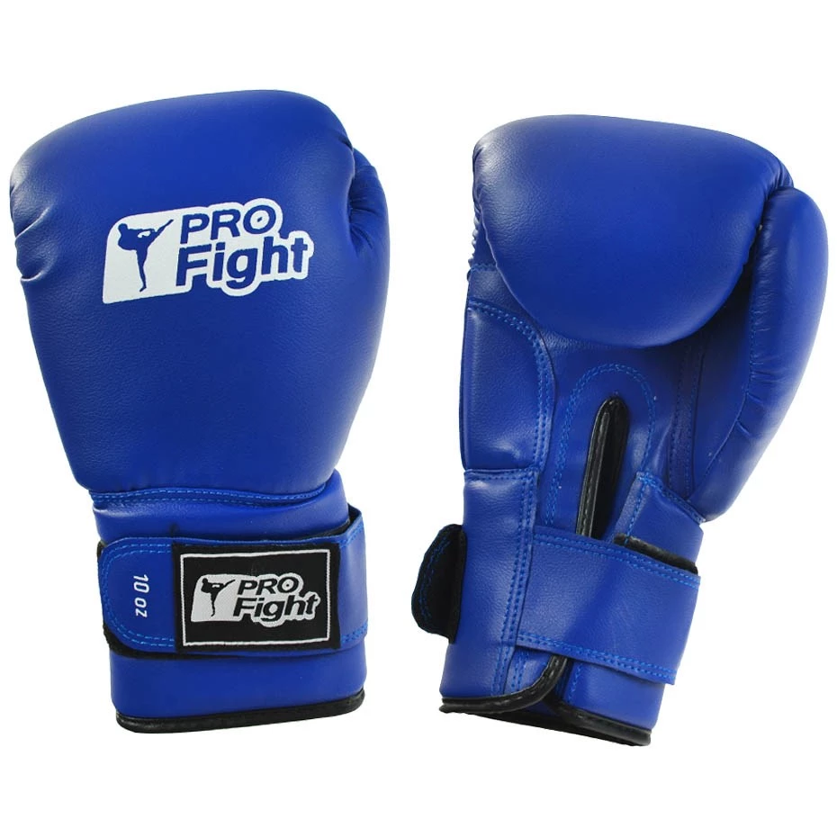 Profight boksa cimdi Dragon Leather Blue