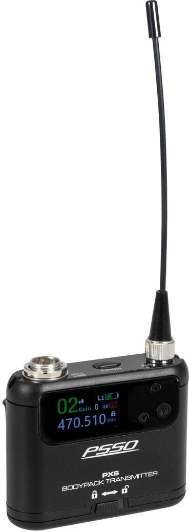 PSSO PXS Mini ķermeņa raidītājs 470-510