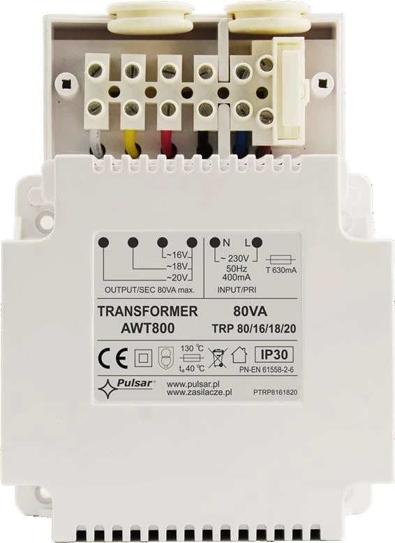 Pulsar AWT800 Transformer 12V 5A 60W