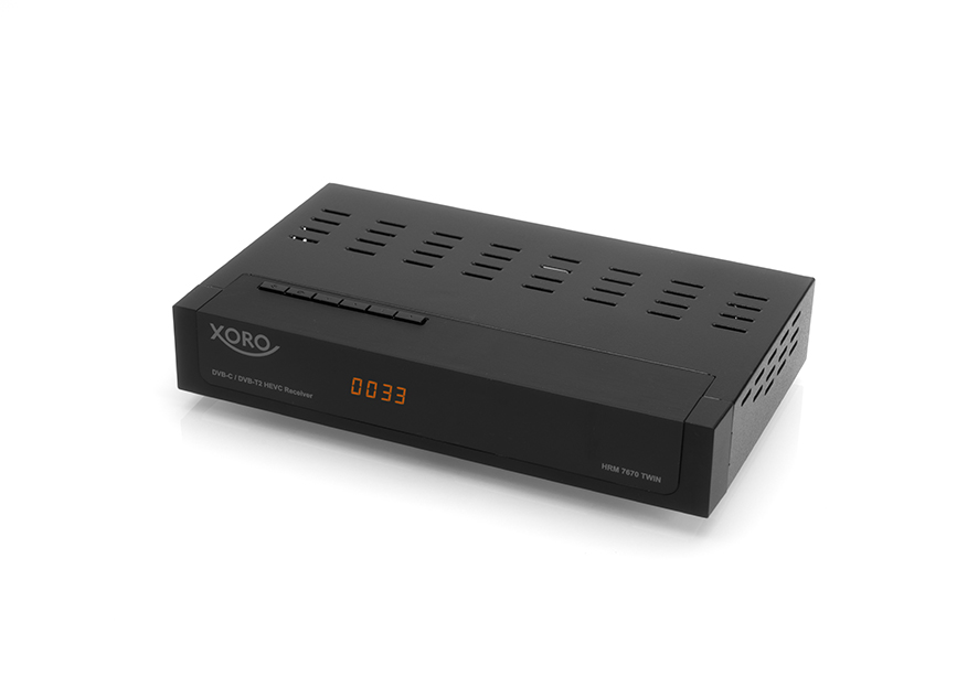 XORO HRM 7670 TWIN DVB-C/DVB-T2 HD