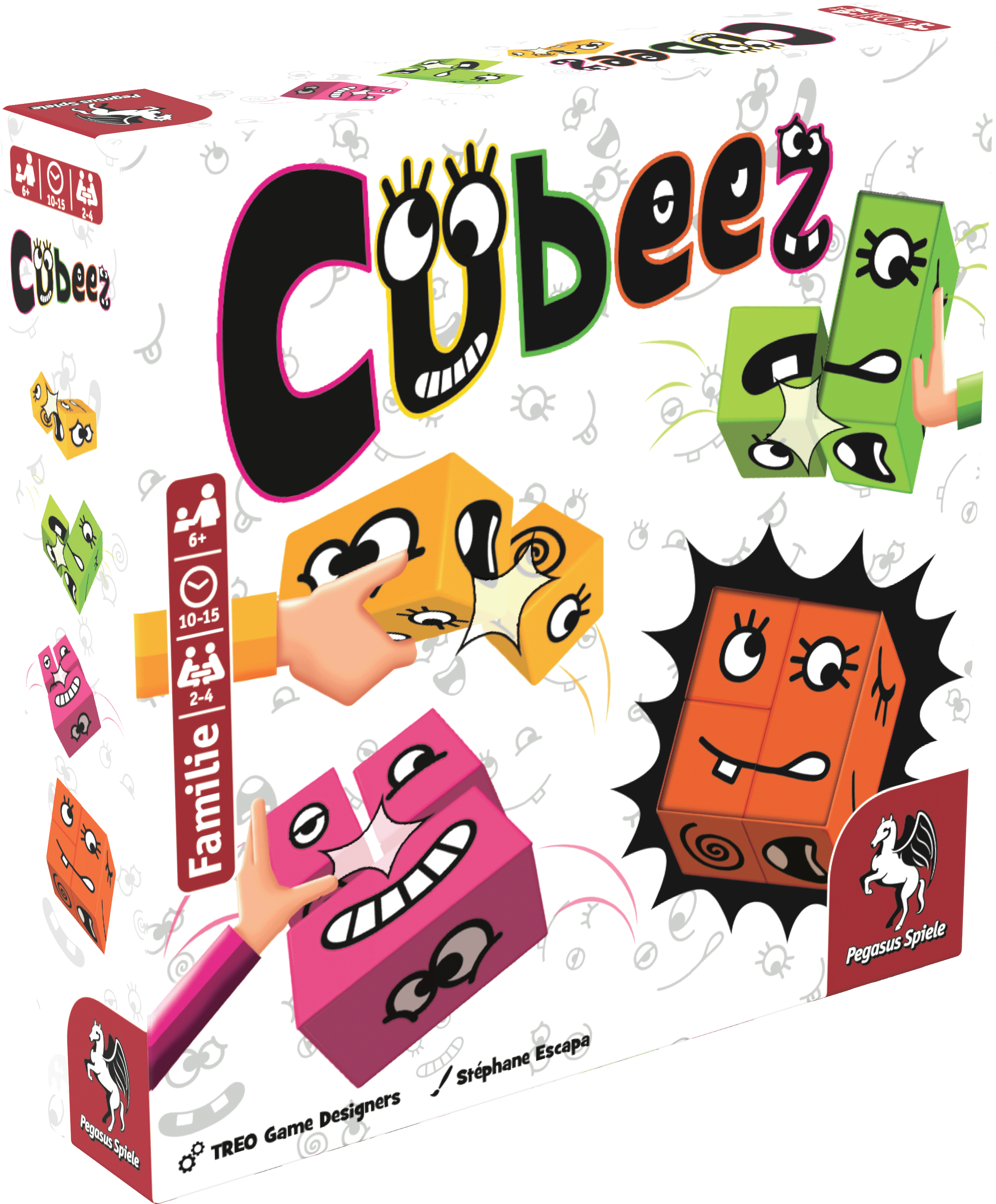 Pegasus Cubeez ģimenes salikšanas spēle, 2–4