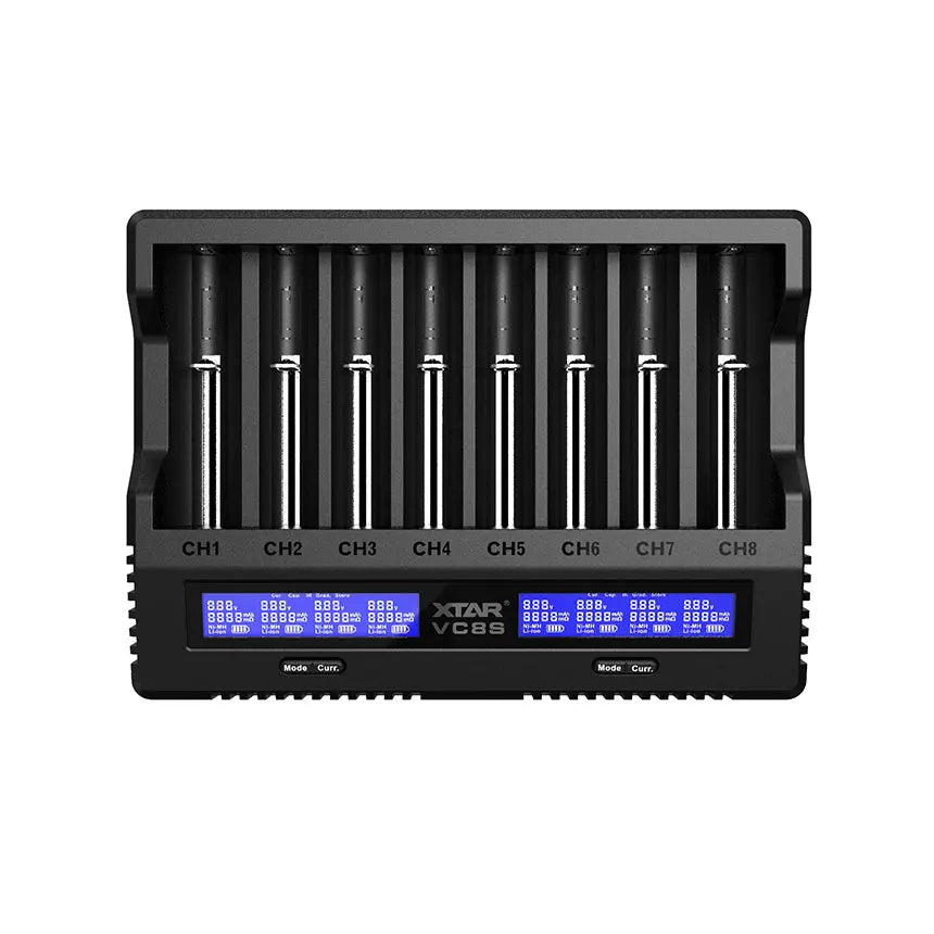 XTAR VC8S 8 slotu USB-C Li-ion