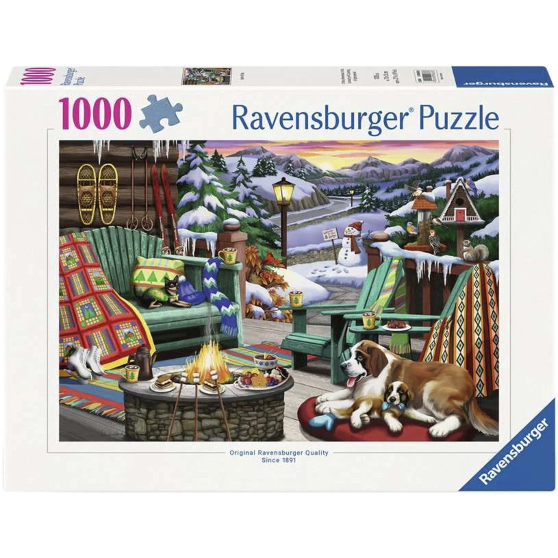 Ravensburger Puzzle Cozy Evening (1000 Pieces)