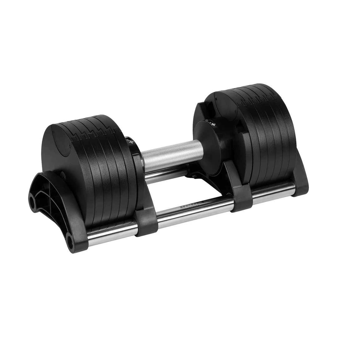 REBEL ACTIVE Cast Iron Adjustable Dumbbell