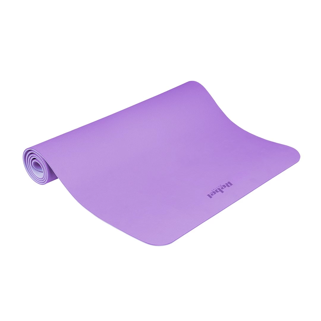 REBEL ACTIVE Purple TPE Exercise Mat