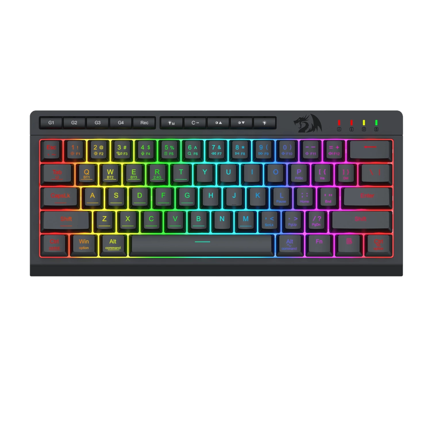 Redragon SHIVA K522 PRO RGB bezvadu