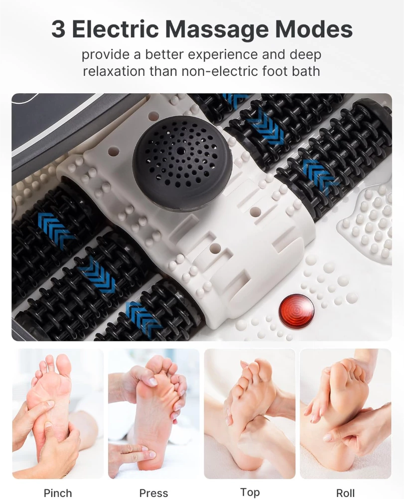 RENPHO Foot Spa Bath Massager Pro