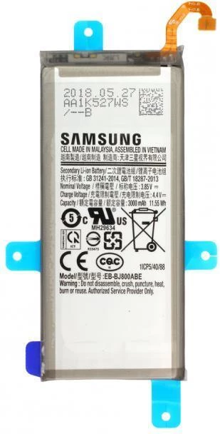 Samsung EB-BJ800ABE oriģinālais akumulators 3000mAh Galaxy