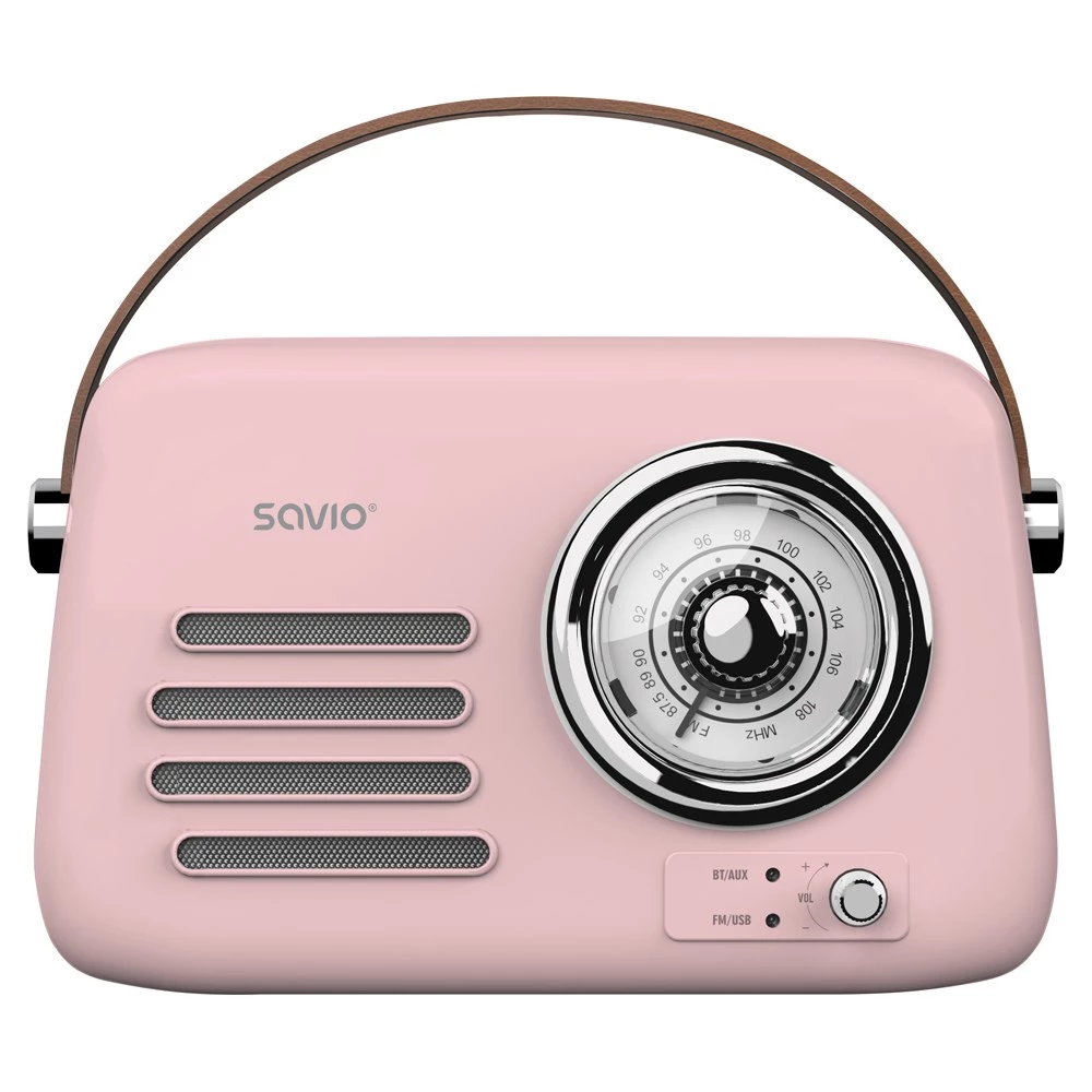 SAVIO RS-03 Portatīvais radio FM/AM ar