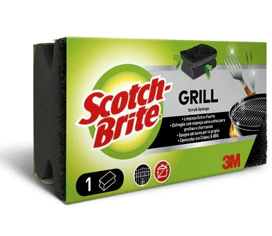 Scotch-Brite BBQ grila tīrīšanas līdzeklis melns