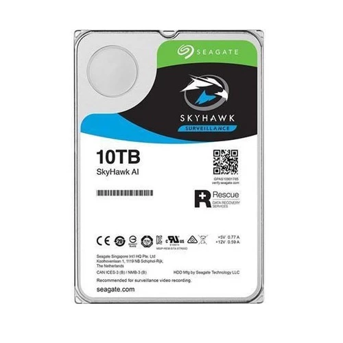 Seagate SkyHawk 10TB novērošanas cietais disks