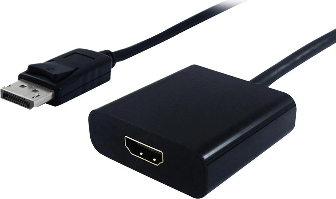 SECOMP DisplayPort vītņuzgalvis uz HDMI mātītes