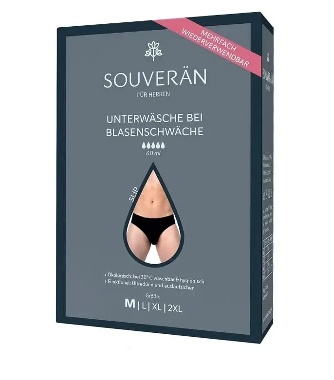 Selenacare Bladderleak Underwear Slip Black /