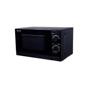 Sharp R-200BKW 20L 800W melnais galda