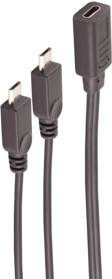 SHIVERPEAKS BS13-20021 USB-C uz 2x Micro-USB
