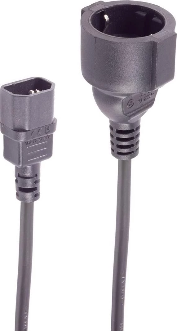 SHIVERPEAKS IEC C14 uz CEE 7/3
