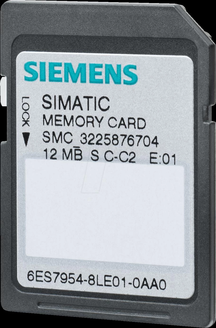 SIEMENS SIMATIC S7 atmiņas kartīte 24MB
