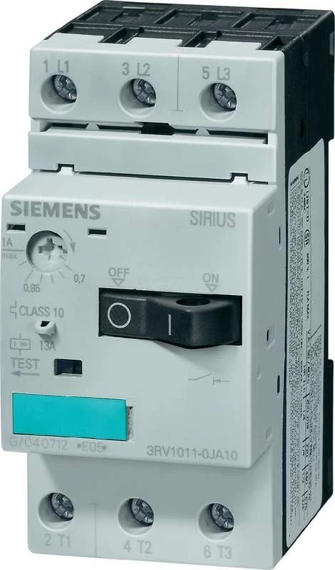 Siemens SIRIUS 3RV1011-0JA10 motora aizsardzības automāts