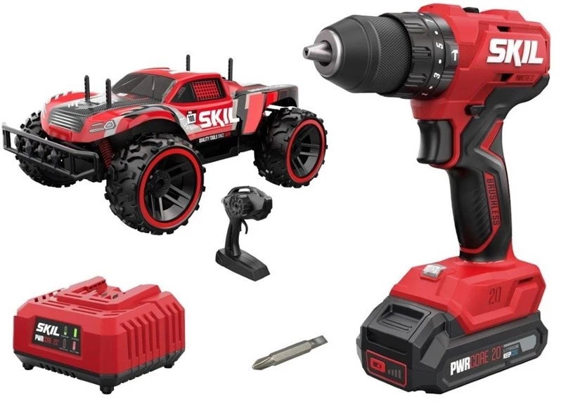 SKIL Impact Drill + RC Car