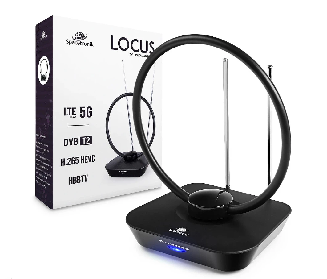 Spacetronik Locus iekštelpu DVB-T2 antena ar