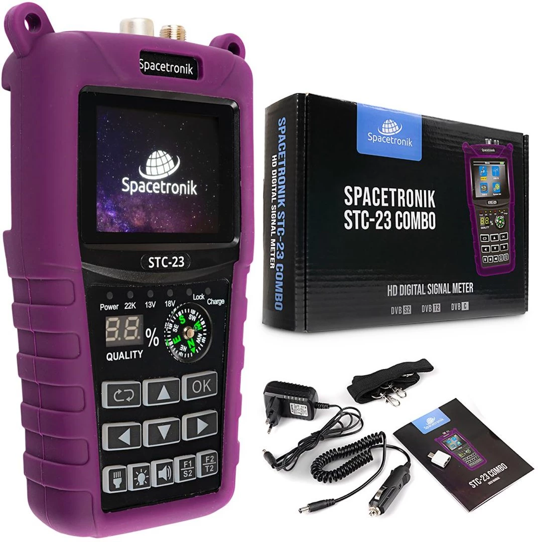 Spacetronik STC-23 VF6800 Combo DVB-S2+T2/C Satellite