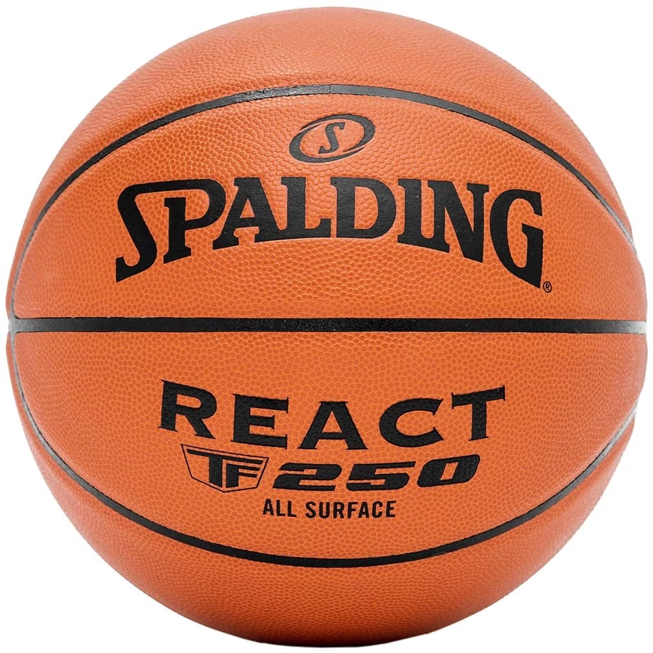 Spalding React TF-250 Basketbols 5. izmērs