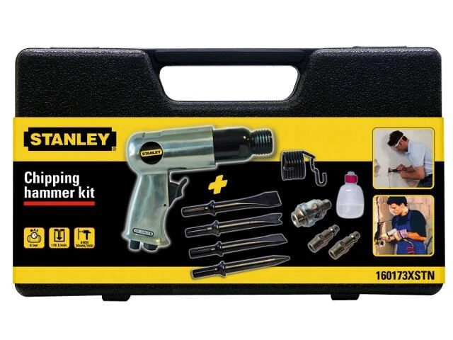 STANLEY pneimatiskais kaltu āmurs ar 4